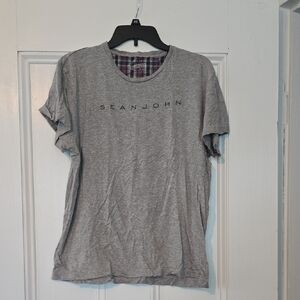 Sean John Gray Men's T-Shirt
